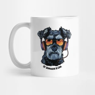 Cool Dogs - Sounds and Shade - Schnauzer Mug